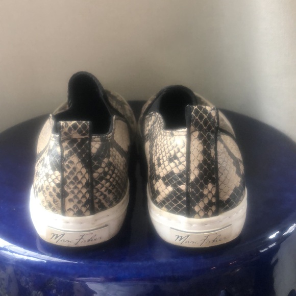 Marc fisher liletta animal lizard croc slip on double gore sneakers shoes slides - Picture 7 of 10